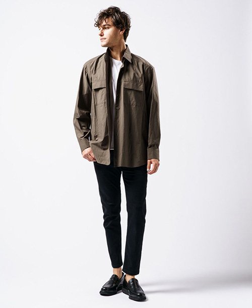 《wjk》oversize CPO（4882co14/khaki） - OVUM+Online Store |  アパレル・アウトドアブランド正規取扱通販サイト