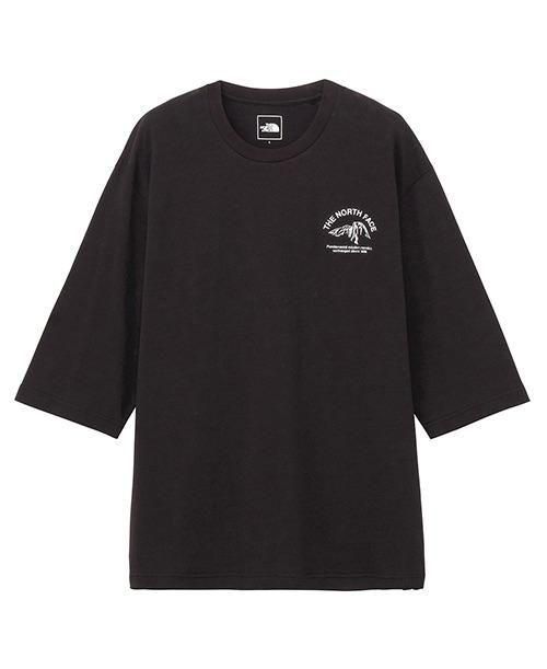 THE NORTH FACE・ユニセックス》クォータースリーブワンポイント