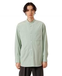 <img class='new_mark_img1' src='https://img.shop-pro.jp/img/new/icons47.gif' style='border:none;display:inline;margin:0px;padding:0px;width:auto;' />ATTACHMENT140/2 GIZA BROAD BANDCOLLAR L/S SHIRTSAS52-018/L.GREEN