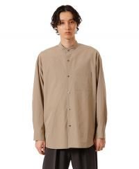 <img class='new_mark_img1' src='https://img.shop-pro.jp/img/new/icons8.gif' style='border:none;display:inline;margin:0px;padding:0px;width:auto;' />ATTACHMENT140/2 GIZA BROAD BANDCOLLAR L/S SHIRTSAS52-018/CAMEL