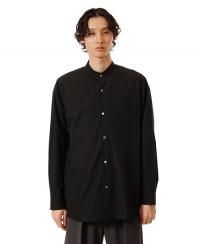 <img class='new_mark_img1' src='https://img.shop-pro.jp/img/new/icons47.gif' style='border:none;display:inline;margin:0px;padding:0px;width:auto;' />ATTACHMENT140/2 GIZA BROAD BANDCOLLAR L/S SHIRTSAS52-018/BLACK