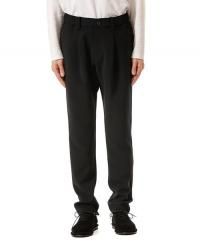 <img class='new_mark_img1' src='https://img.shop-pro.jp/img/new/icons8.gif' style='border:none;display:inline;margin:0px;padding:0px;width:auto;' />ATTACHMENTPE STRETCH DOUBLE CLOTH REGULAR FIT EASY TROUSERSAP52-079/BLACK