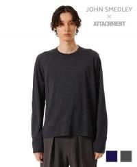 <img class='new_mark_img1' src='https://img.shop-pro.jp/img/new/icons8.gif' style='border:none;display:inline;margin:0px;padding:0px;width:auto;' />JOHN SMEDLEYATTACHMENTMERINO EXTRAFINE WELTED CREW NECK L/SAK52-005