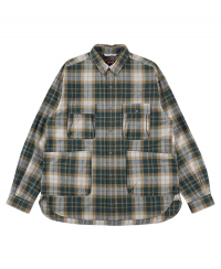 NANGA󥺡եե å ץ/FADE TARTAN CHECK CAMP SHIRTN2530-1I107A