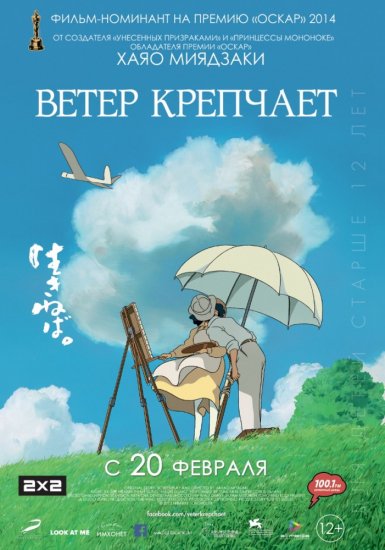 風立ちぬ Ветер крепчает - ロシア語映画ＤＶＤ・ブルーレイ・ＣＤ通販　吹き替え・字幕・アニメ　直輸入正規盤