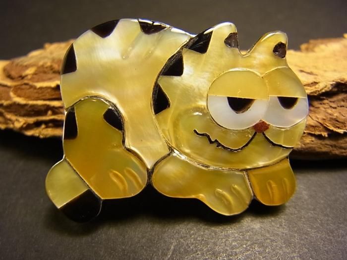 返品不可】 ズニ族 ドナルド vintage ブローチ ペンダントトップ