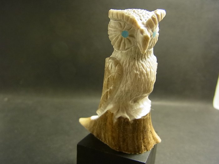 ズニ族ハンドメイド・フィティッシュ＜ＯＷＬ・フクロウ＞ 160MY115 - Little Cloud - リトルクラウド  渋谷区恵比寿・代官山のインディアンジュエリー専門店