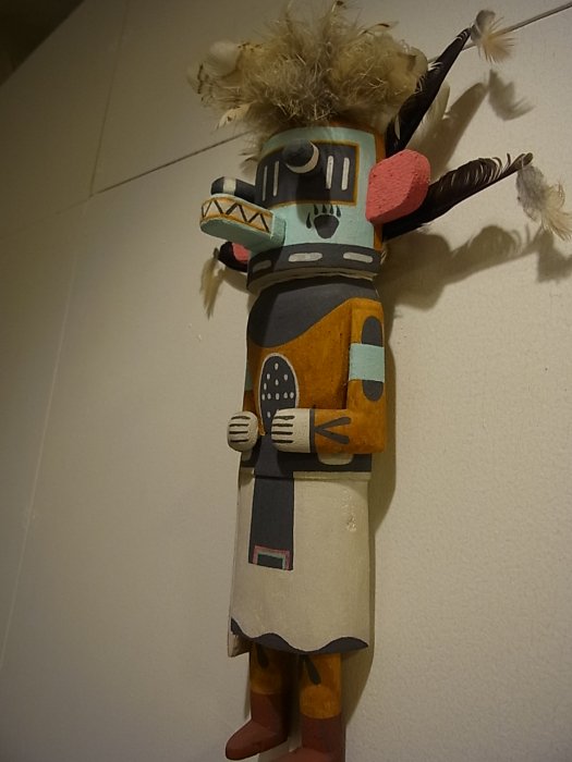 Hopi Kachinas ホピ族伝統工芸カチナドール 人形 ｈｏｎ ブルーベア 170j30 Little Cloud リトルクラウド 渋谷区恵比寿 代官山のインディアンジュエリー専門店