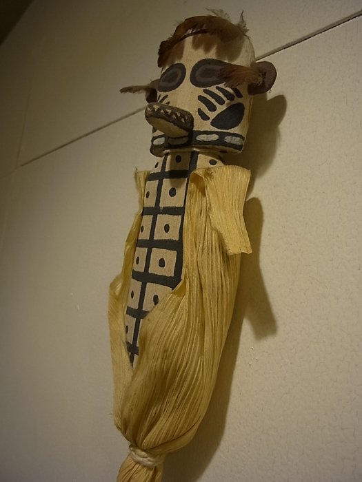 HOPI KACHINAS＞ホピ族伝統工芸カチナドール・人形 （Ｈｏｎ・ホワイトベア） 170J34 - Little Cloud - リトルクラウド  渋谷区恵比寿・代官山のインディアンジュエリー専門店