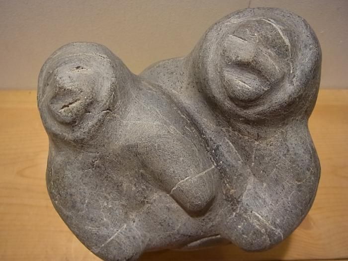 Inuit・Eskimo art】Canada/Alaska＜イヌイット・エスキモーの石の彫刻