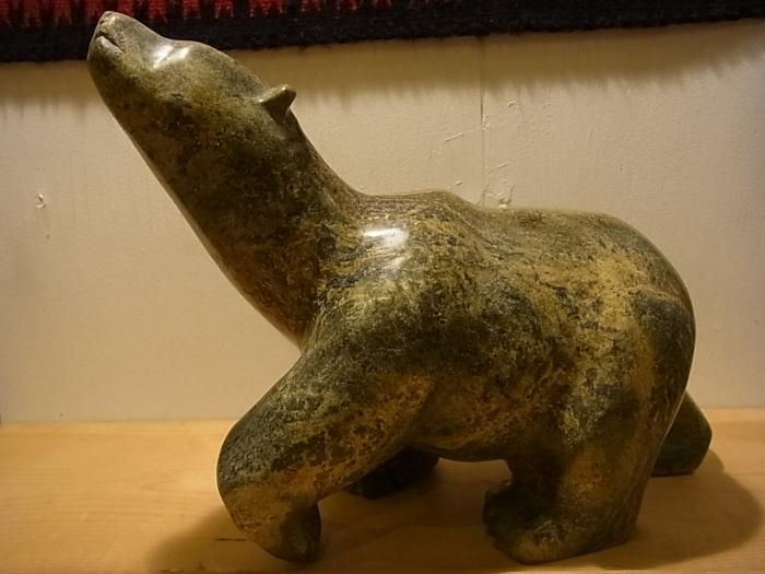 Inuit・Eskimo art】Canada/Alaska＜イヌイット・エスキモーの石の彫刻 ...