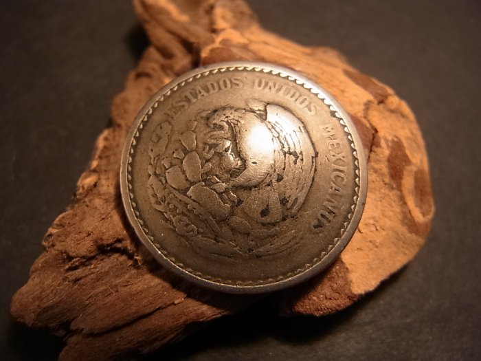 オールドMexico・メキシコ＜1936年・10Centavos＞コイン・コンチョ　17s50 - Little Cloud - リトルクラウド  渋谷区恵比寿・代官山のインディアンジュエリー専門店