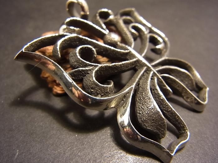 ナバホ族＜アーロン・アンダーソン＞バタフライ（蝶）トゥーファ