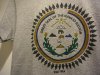 ナバホ居留地購入＜NAVAJO NATION☆ナバホ部族国旗＞Ｔシャツ　＜杢グレー＞　Ｓサイズ/dry  18A159
