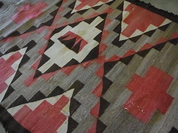 1900年代ビンテージ/ナバホ族伝統工芸NAVAJO Rug・ナバホラグ・チェロ