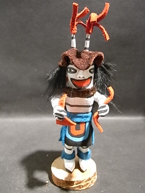 HOPI KACHINAS＞ホピ族伝統工芸カチナドール・精霊の人形 