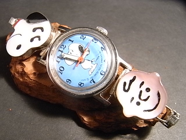 内径横約55センチインディアンジュエリー　ズニ　腕時計(電池切れ)