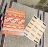 USAビンテージINDIANメッセージカード【NAVAJO RUG/ナバホラグ・チェロ（伝統的な羊毛織物）】２枚セット