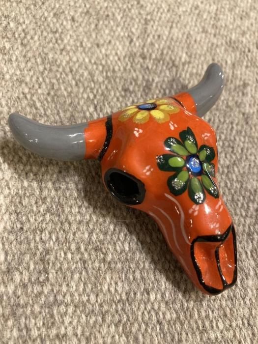 メキシカンスカルオブジェセット　ハンドメイドカラベラ　一点物 メキシカンスカルオブジェセット ハンドメイドカラベラ 一点物
