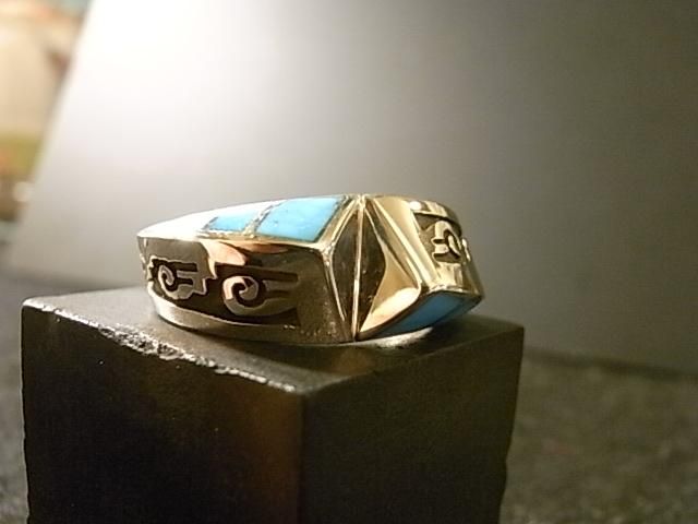 ナバホ族＜Lonn Parker/ロンパーカー＞オーバレイ&