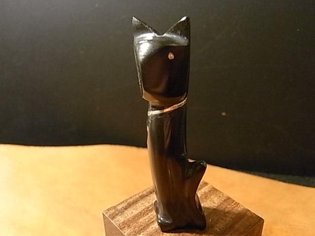 猫の顔 ガラスオーナメント 赤い稲妻 猫の顔 ガラスオーナメント 赤い稲妻 ガラス オーナメント