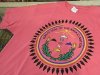 ナバホ居留地購入【NAVAJO NATION☆ナバホ部族国旗】Ｔシャツ　＜ピンク＞Mサイズ　 23S01