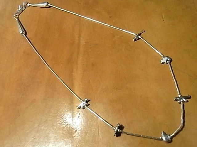 シルバーネックレス　フェティッシュ Zuni】SILVER FETISH NECKLACE ズニ族 シルバー フェティッシュ