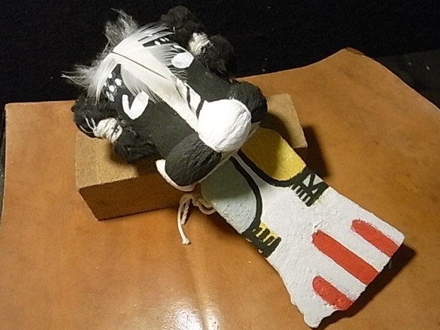 ＜HOPI KACHINAS/KACHINA DOLL＞ホピ族伝統工芸カチナドール・人形 （KOKOPELLI・ココペリ）　24AU23 -  Little Cloud - リトルクラウド 渋谷区恵比寿・代官山のインディアンジュエリー専門店