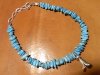 ʥХ²Kingman Turquoise/󥰥ޥ󥿡w/SILVERСå֥쥹å/󥯥åȡ18-20.5cm24D47