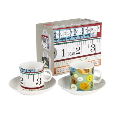 EAMES DOUBLE ESPRESSO GIFT SET Buttons & Tape Masures (ボタン&テープメジャー)