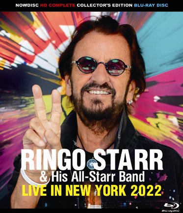 RINGO STARR & ALL HIS STARR BAND/LIVE IN NEW YORK 2022(1BDR)　 - Hard  Rock/Heavy Metal CD/DVD専門店　Rock Collectors CD!!