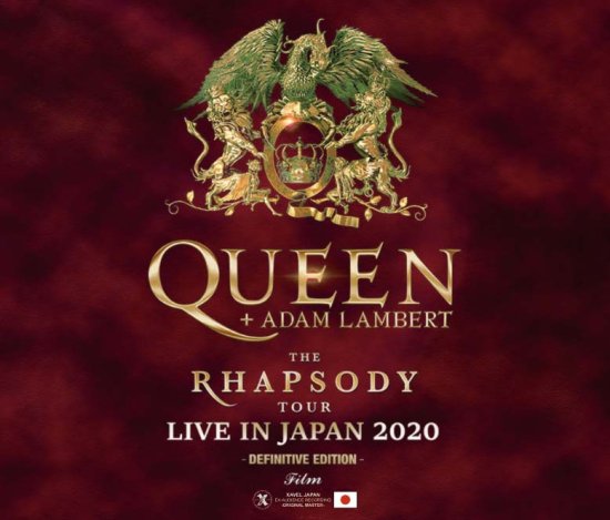 QUEEN (3BDR+3DVDR) 「THE RHAPSODY TOUR 2020 LIVE IN JAPAN FILM ...