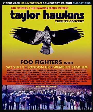 V.A./TAYLOR HAWKINS TRIBUTE CONCERT IN LONDON 2022(2BDR) - Hard