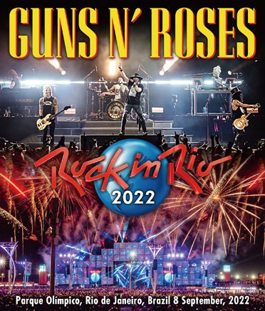 GUNS N' ROSES/ROCK IN RIO 2022(1BDR) - Hard Rock/Heavy Metal CD 