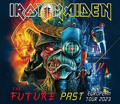 IRON MAIDEN/THE FUTURE PAST EUROPEAN TOUR 2023(2CDR+1BDR) - Hard Rock/Heavy  Metal CD/DVD専門店 Rock Collectors CD!!