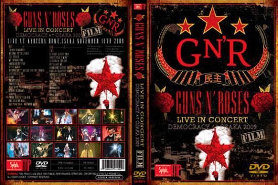 GUNS N' ROSES / DEMOCRACY AT OSAKA 2009 FILM (2DVDR) - Hard Rock/Heavy  Metal CD/DVD専門店　Rock Collectors CD!!