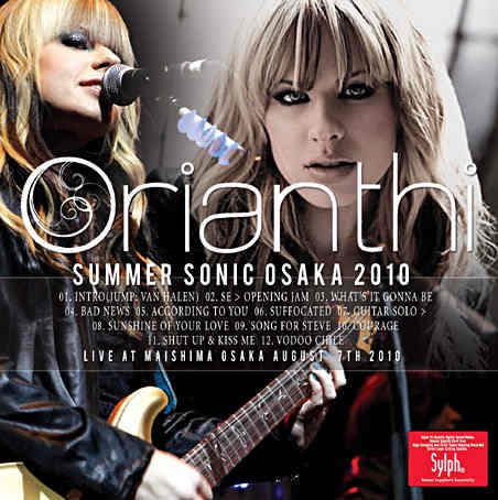 ORIANTHI - SUMMER SONIC OSAKA 2010 (1CDR) - Hard Rock/Heavy Metal