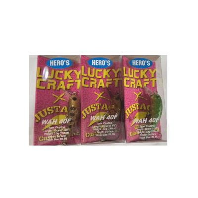 ラッキークラフト アンフェア35F/ワウ40F 横手カラー