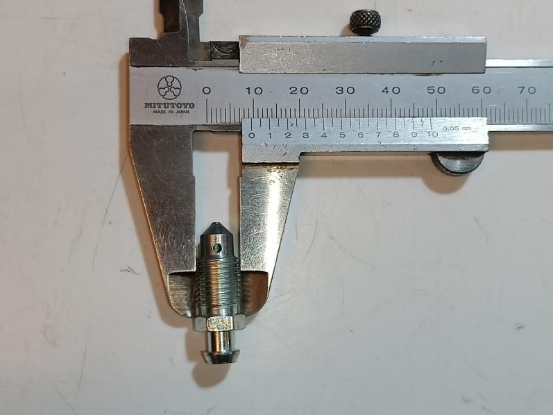 ブレーキブリーダーバルブ 3/8-24 BT77- XL73-77 ジンク - KMFモーター