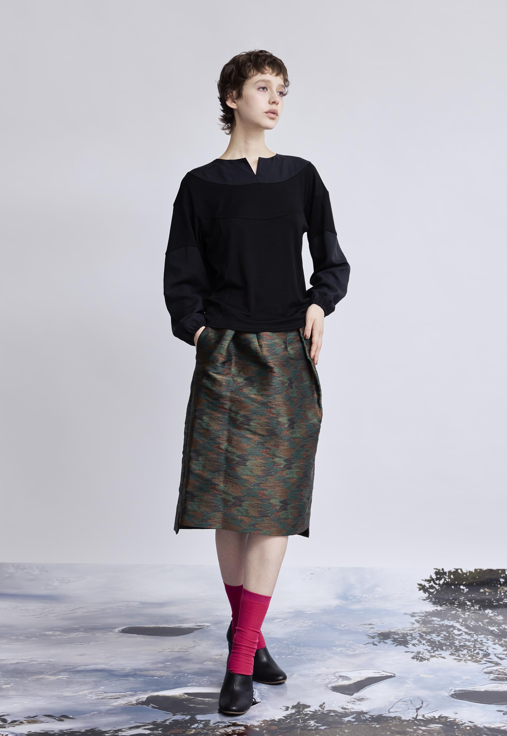 スカート　　NAVY WO Jacquard skirt | NAVY.WO ネイビーウォ公式オンライン通販サイト