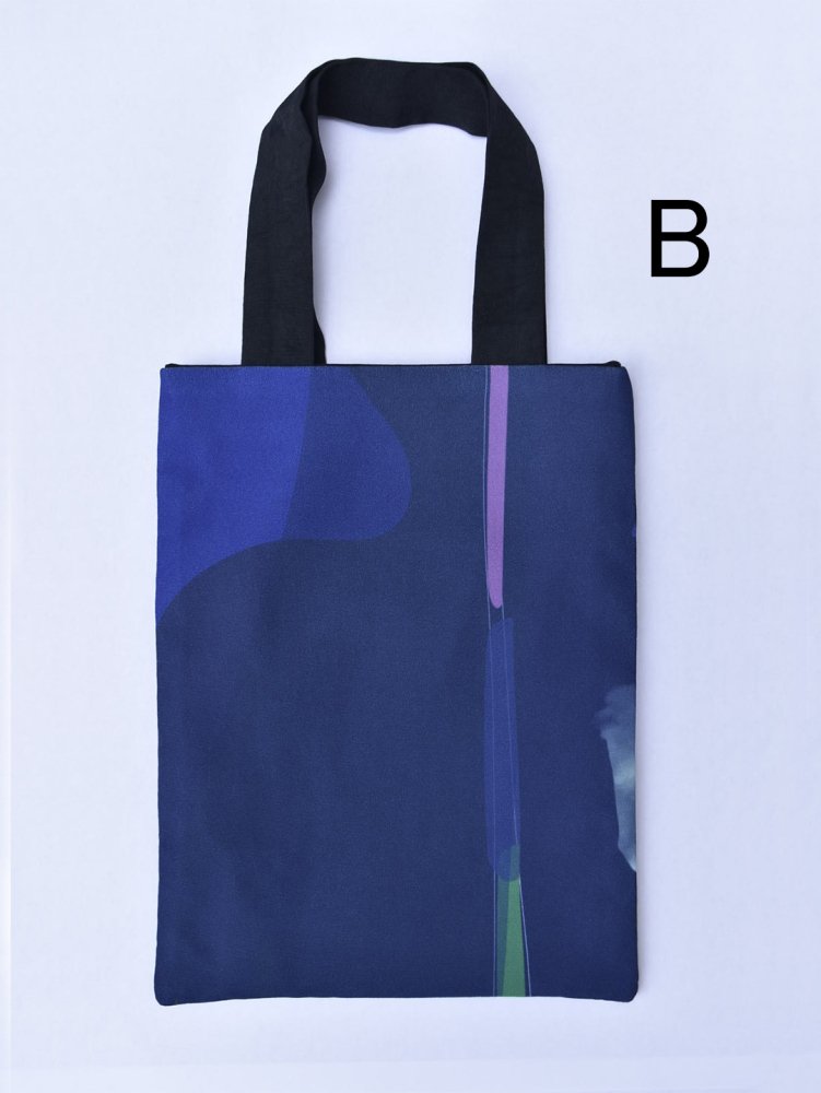 NAVY.WO バッグ ﾈｲﾋﾞｰ Callalily mini tote bag - NAVY.WO（ネイビー