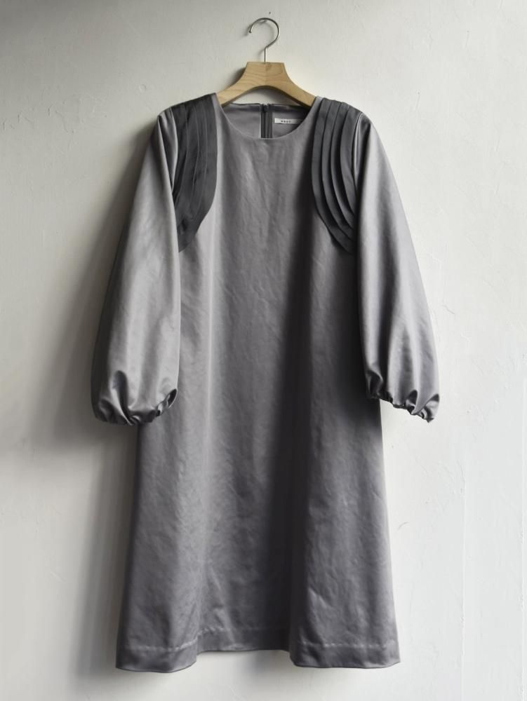 Vegan leather dress with “bijou”| NAVY.WO ネイビーウォ公式