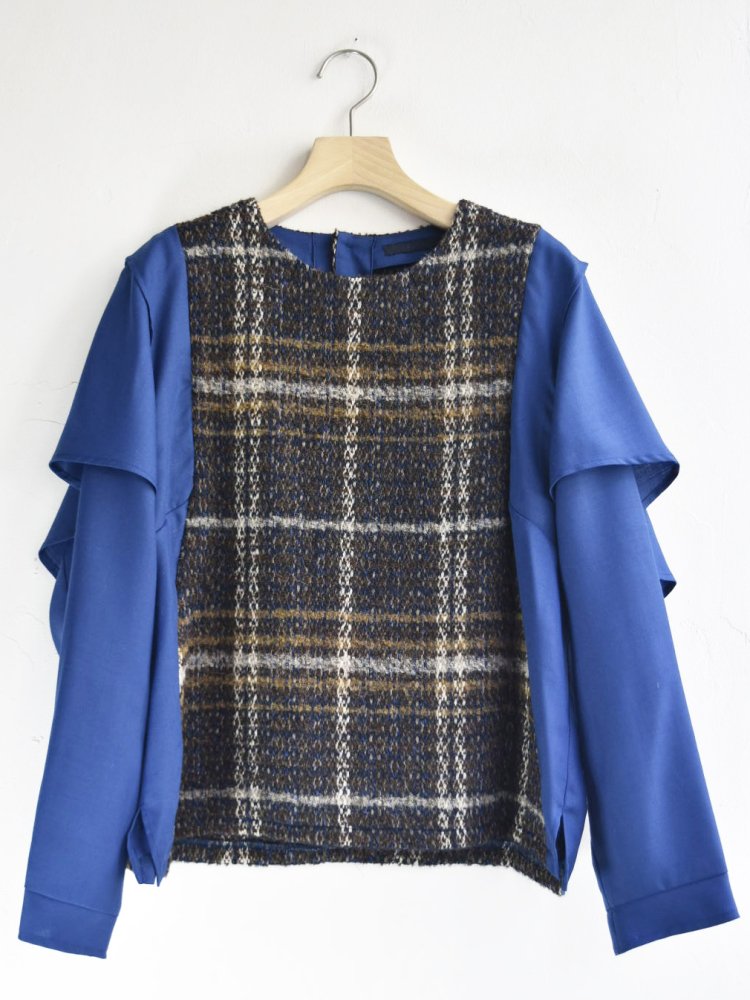 Plaid double blouse| NAVY.WO ネイビーウォ公式オンライン通販サイト