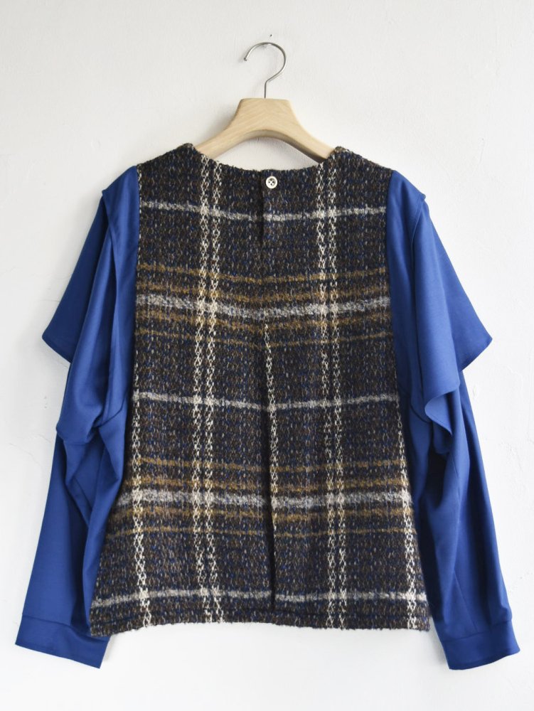 Plaid double blouse| NAVY.WO ネイビーウォ公式オンライン通販サイト