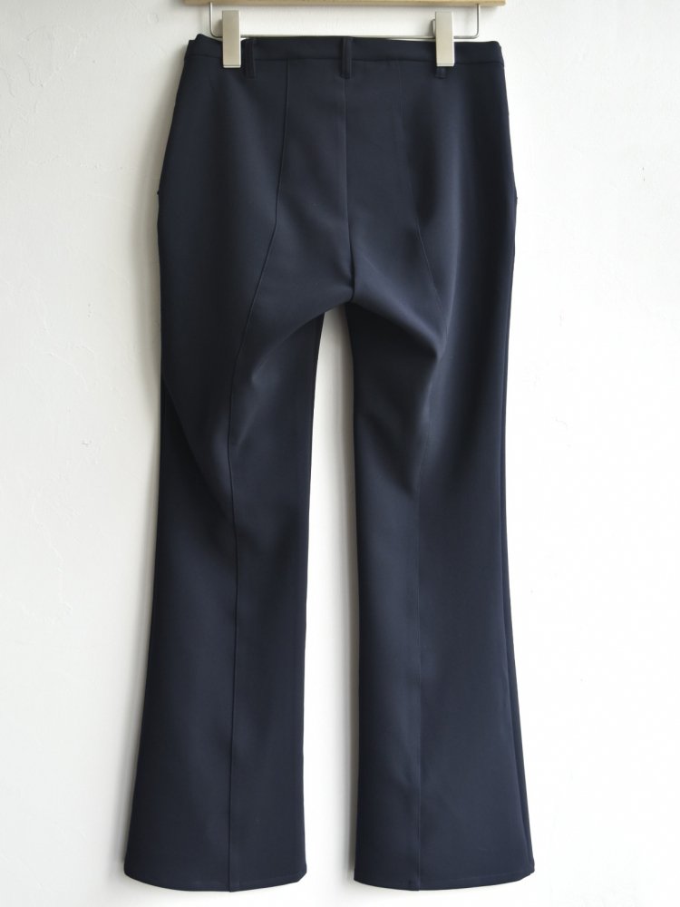 strech slim flare pant NAVY.WO ネイビーウォ公式オンライン通販サイト