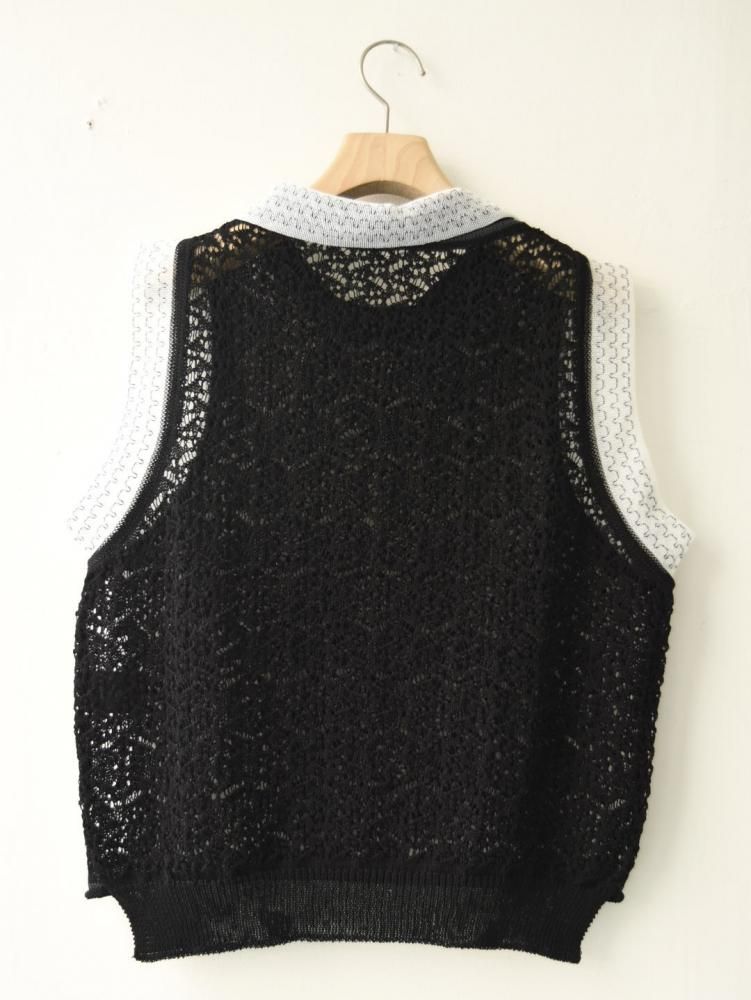 Knit Vest - ネイビー fit=scale-down,w=1200