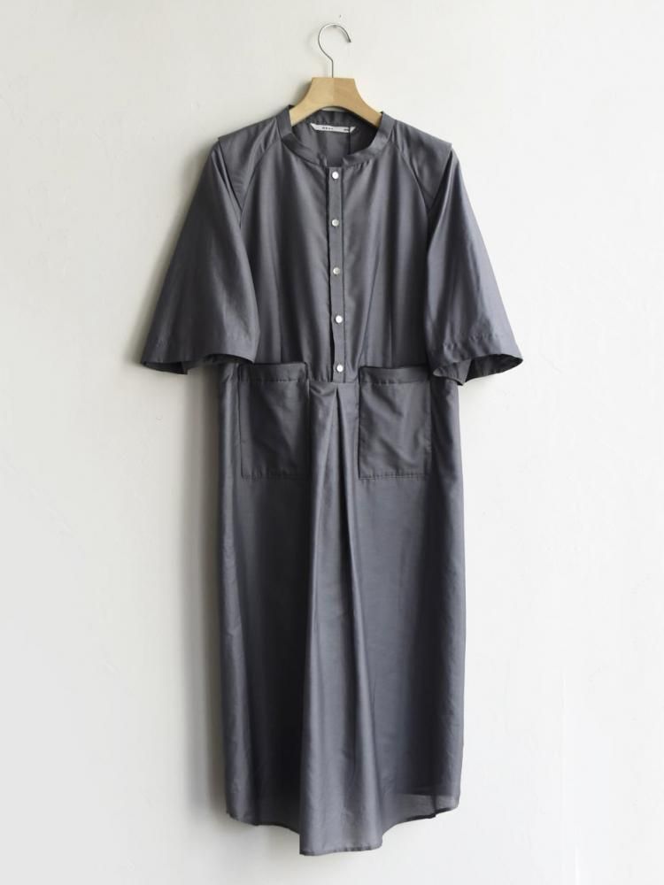 美品］NAVY.WO ネイビーウォ ドレスワンピース グレー 2