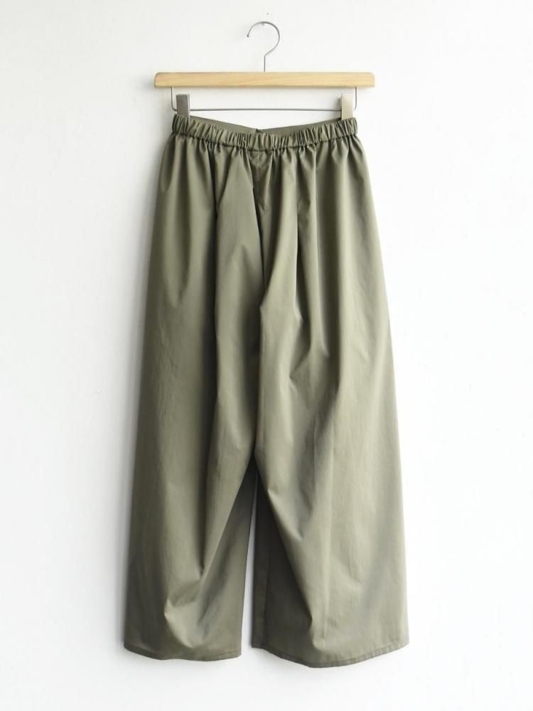 Tuck wide pants NAVY.WO ネイビーウォ公式オンライン通販サイト