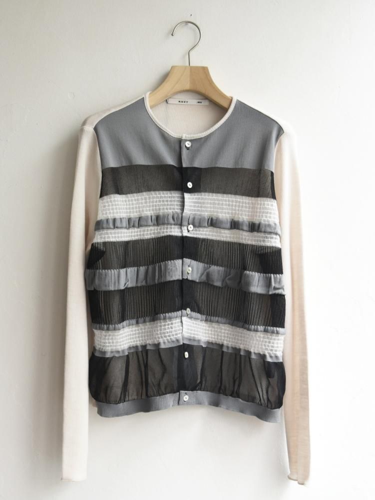 Combination Knit Top NAVY.WO ネイビーウォ公式オンライン通販サイト