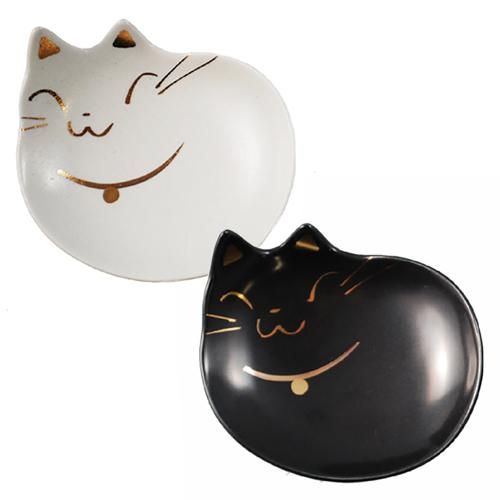 瀬戸焼】猫用食器 猫の耳 おやつ用小皿 - AsoboLabo カタログサイト